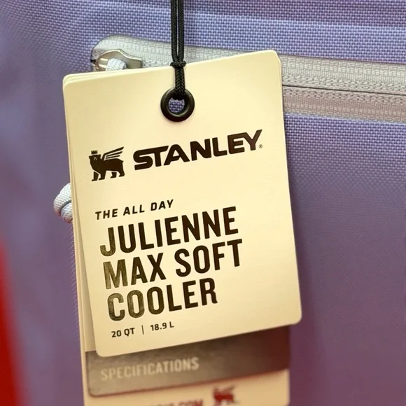 Stanley Julienne Max Soft Cooler Hydrangea Purple 20 qt New - Picture 2 of 13
